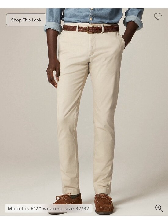J.CREW Other - J.Crew Mens 484 Slim-fit Stretch Chino Weathered Pant Flat Front 31x32 NWT AR885